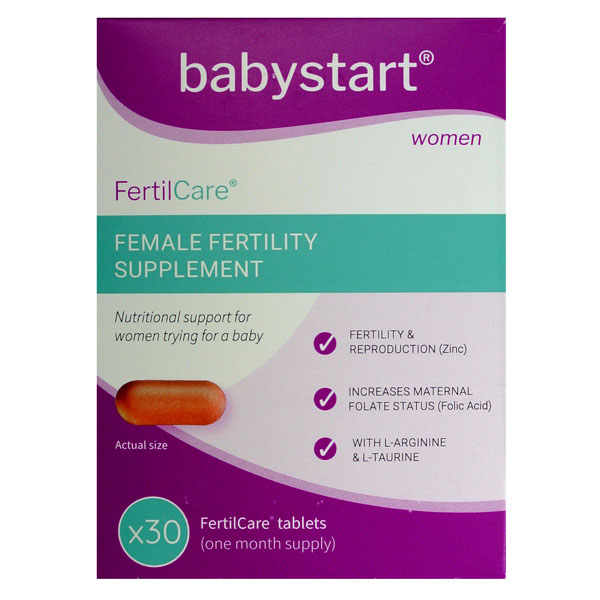 Babystart FertilCare Female Fertility Supplement 30 Tablets
