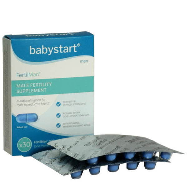 Babystart FertilMan Male Fertility Supplement 30 Tablets