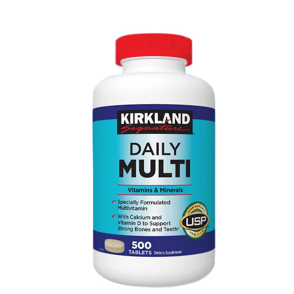 Costco Kirkland Signature Daily Multi Vitamins and Minerals 500 Tablets
