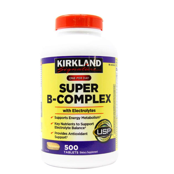 Kirkland Signature Super B-Complex 500 Tablets