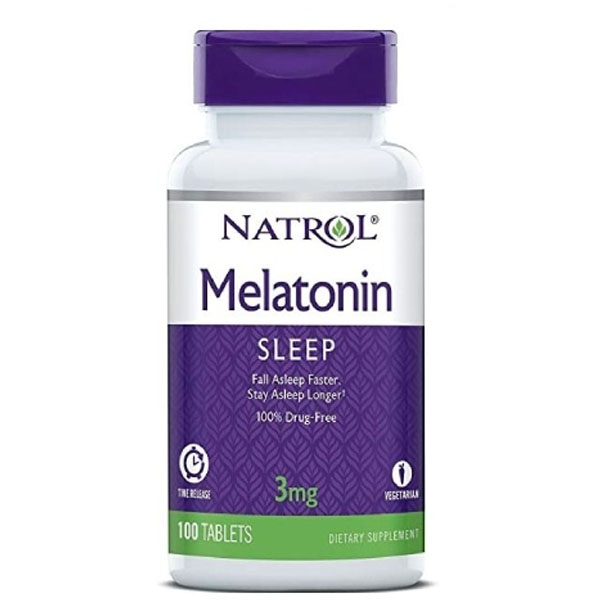 Natrol Melatonin Time Release 3mg 100 Tablets