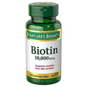 Nature’s Bounty Biotin 10000mcg Ultra Strength 120 Softgels