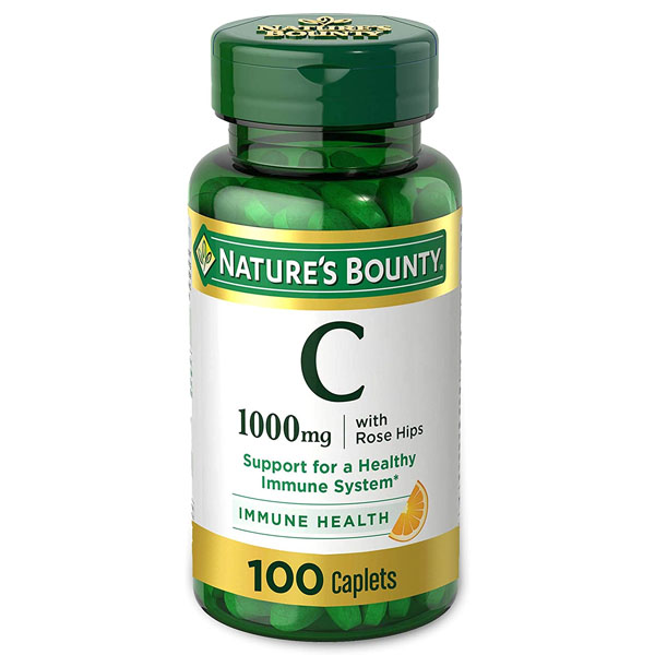 Nature’s Bounty Pure Vitamin C – 1000mg 100 Tablets