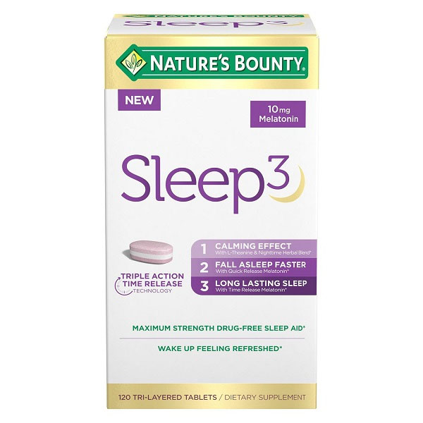 Nature’s Bounty Sleep3 Tri-Layer 120 Tablets