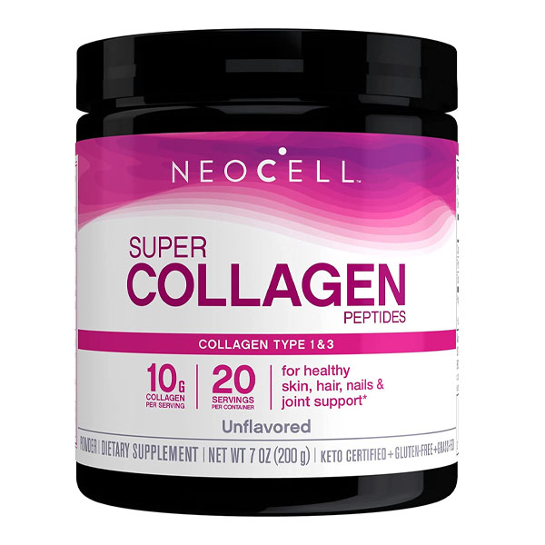 NeoCell Super Collagen Powder 6.6g Collagen Types 1 & 3 200g