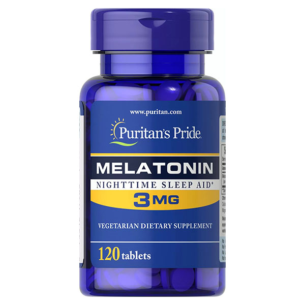 Puritan’s Pride Melatonin 3mg 120 Tablets