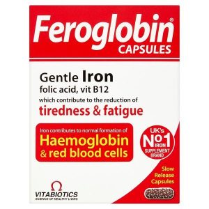 Vitabiotics Feroglobin Capsules 30 Capsule