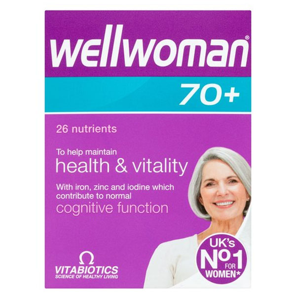 Vitabiotics Wellwoman 70+ 30 Tablets
