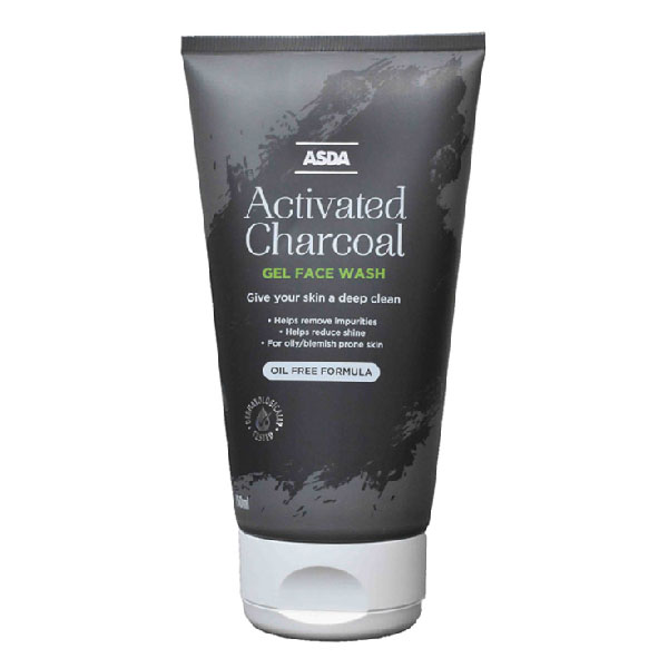 ASDA Activated Charcoal Gel Face Wash – 150ML
