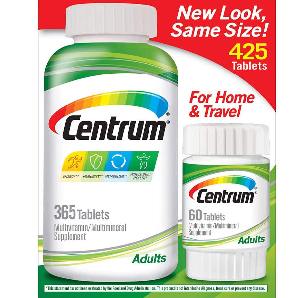 Centrum Adults Multivitamin 425 Tablets