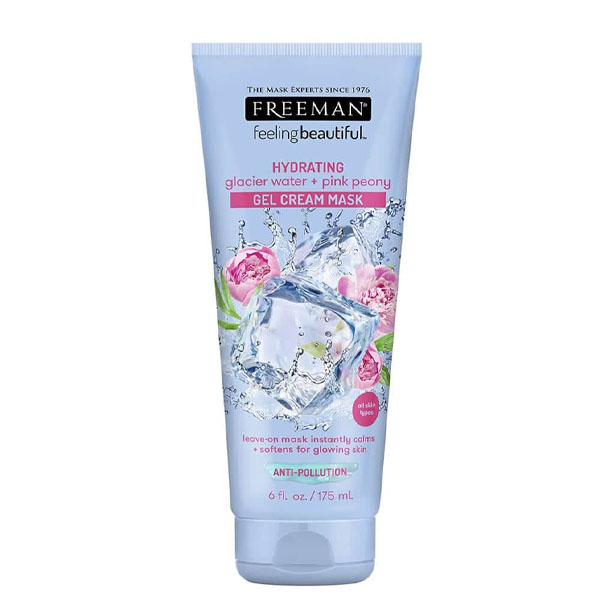 Freeman Beauty Hydrating Gel Cream Mask Glacier Water + Pink Peony 175ml