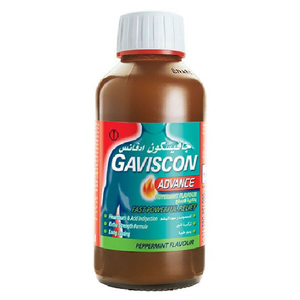 Gaviscon Advance Heartburn & Peppermint Flavour 300ml