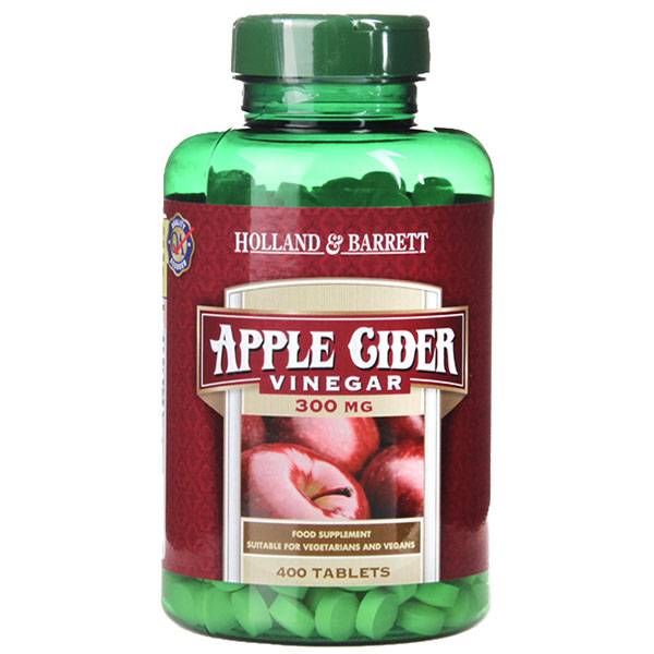 Holland & Barrett Apple Cider Vinegar 300mg 400 Tablets