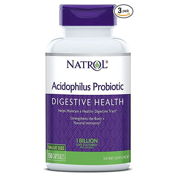 Natrol Acidophilus Probiotic 100 mg - 150 Capsules