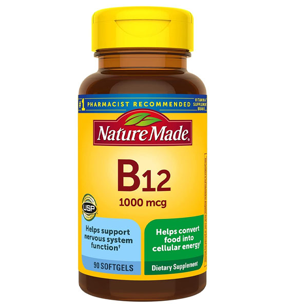 Nature Made Vitamin B12 1000mcg 90 Softgels
