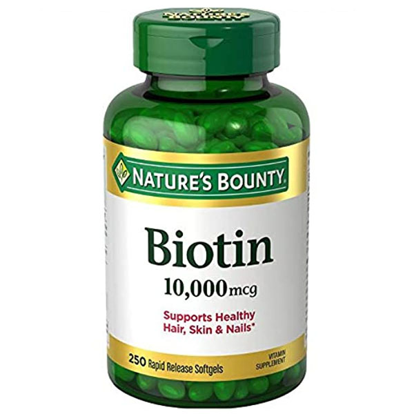 Nature’s Bounty Biotin 10,000mcg 250 Softgels