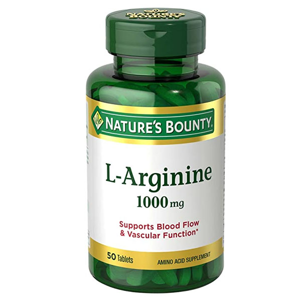 Nature’s Bounty L-Arginine 1,000mg 50 Tablets