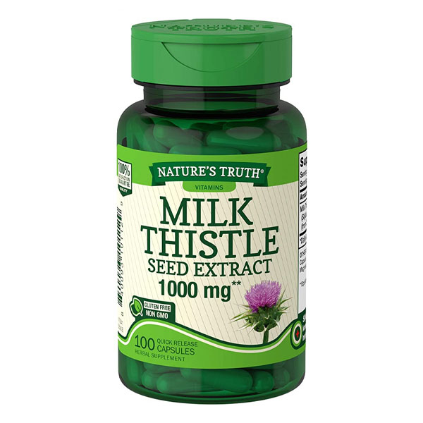 Nature’s Truth Milk Thistle Seed Extract 1000mg 100 Capsules