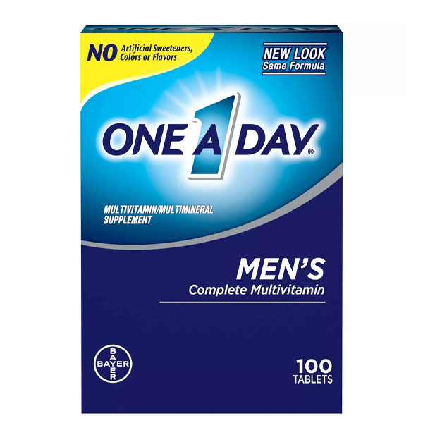 One A Day Men’s Health Formula Multivitamin 100 tablets