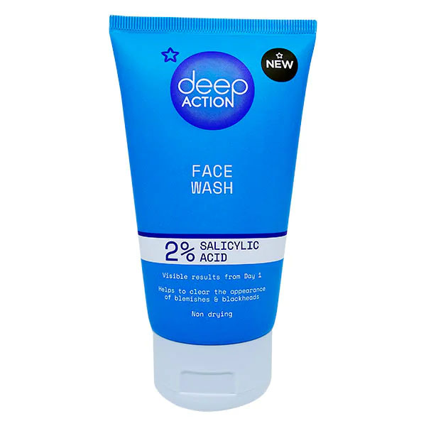 Superdrug Deep Action Daily Facial Wash 150ml