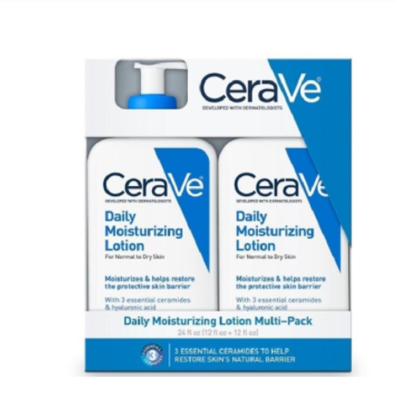 CeraVe Daily Moisturizing Lotion 355ml Dual Gift Pack (USA)