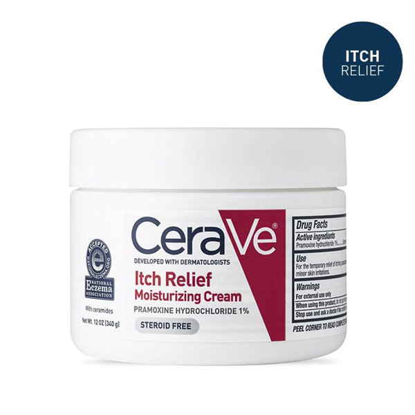 CeraVe Itch Relief Moisturizing Cream for Dry and Itchy Skin 340G in bd