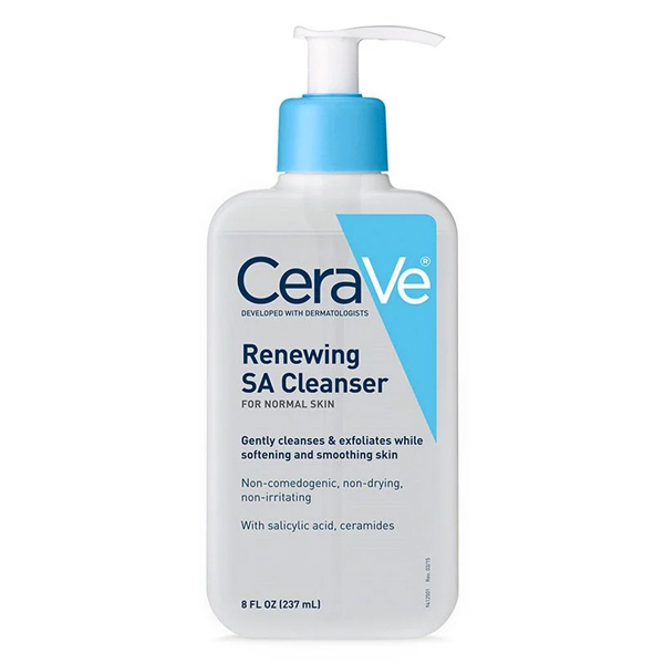 Cerave Renewing SA Cleanser Gentle Exfoliation For Normal Skin 237ml
