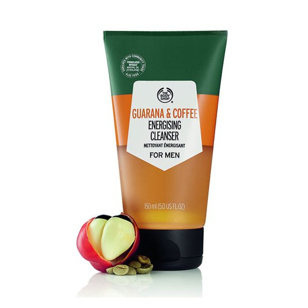 The Body Shop Guarana and Coffee Energising Cleanser For Men – 150ml