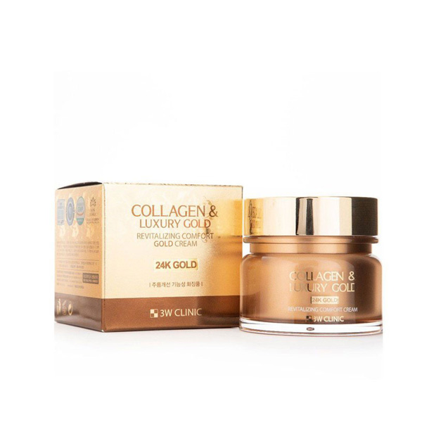 3W Clinic Collagen & Luxury Gold Cream – 100ml