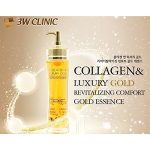 3W Clinic collagen and luxury revitalizing comfort 24K gold essence – 150ml
