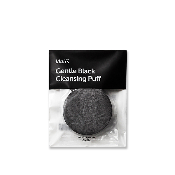 KLAIRS GENTLE BLACK CLEANSING PUFF (5G)