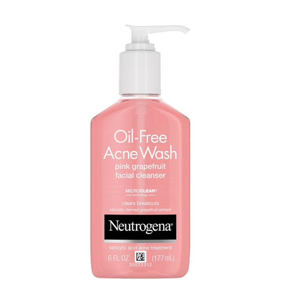 Neutrogena® Oil-Free Acne Wash Pink Grapefruit Facial Cleanser 200ml