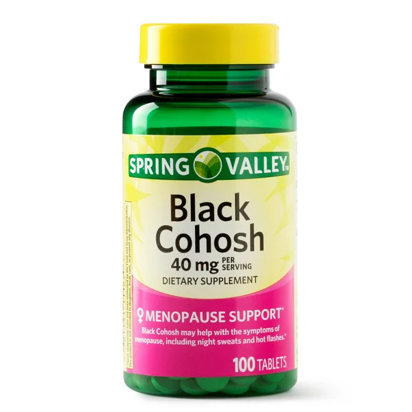 Spring Valley Black Cohosh 40mg 100 Tablets