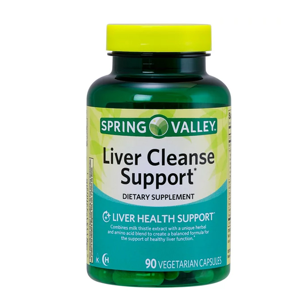 Spring Valley Liver Cleanse Support Dietary Supplement 90 Capsules