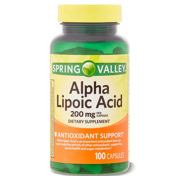 Spring Valley Alpha Lipoic Acid 200mg 100 Capsules