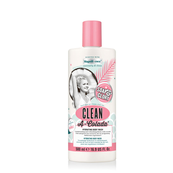 Soap & Glory Clean A Colada Hydrating Body Wash 500ml