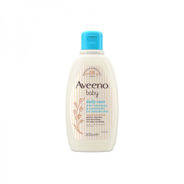 Aveeno Baby Daily Care 2-In-1 Shampoo & Conditioner 300ml
