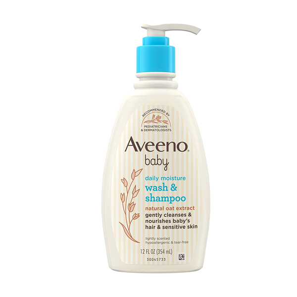 Aveeno Baby Wash and Shampoo - 354ml