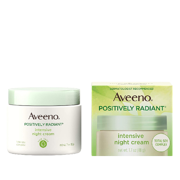 Aveeno Positively Radiant Intensive Moisturizing Night Cream 48g