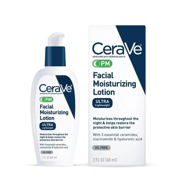 CeraVe PM Facial Moisturizing Lotion Normal to Dry Skin (USA) - 60 ml