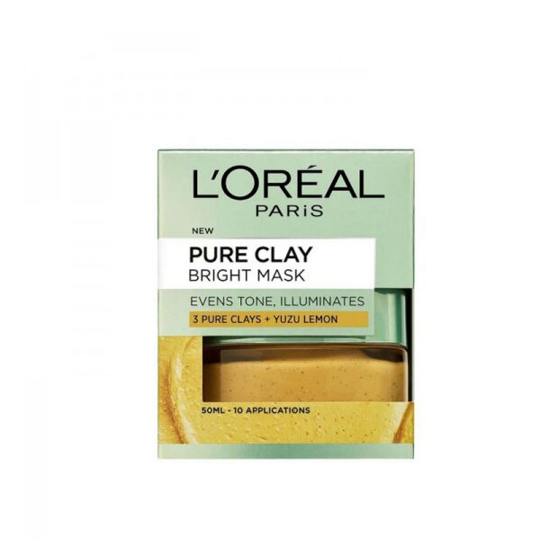 L’Oreal Paris Pure Clay Bright Face Mask 50ml