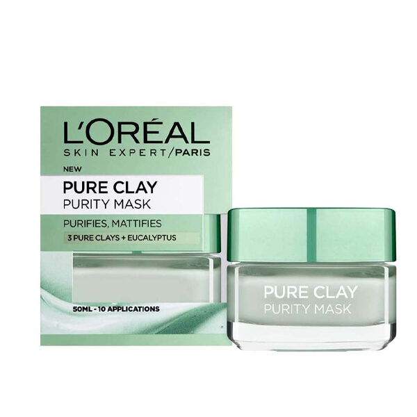 L’Oreal Paris Pure Clay Eucalyptus Purity Face Mask 50ml