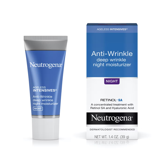 Neutrogena Ageless Intensives Anti-Wrinkle Deep Wrinkle Night Moisturizer 39g