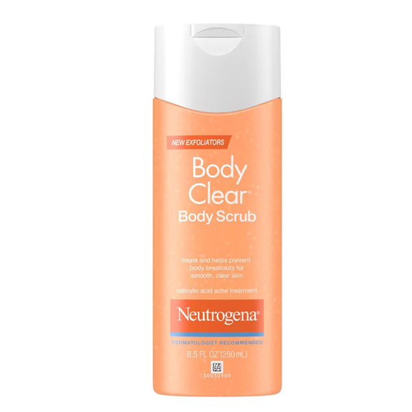 Neutrogena Body Clear® Exfoliant Body Scrub with Salicylic Acid 250ml