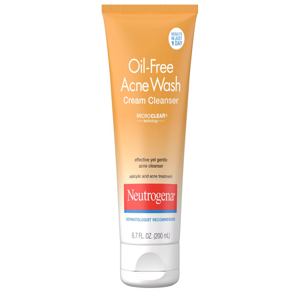 Neutrogena Neutrogena Oil-Free Acne Wash Cream Cleanser 200ml