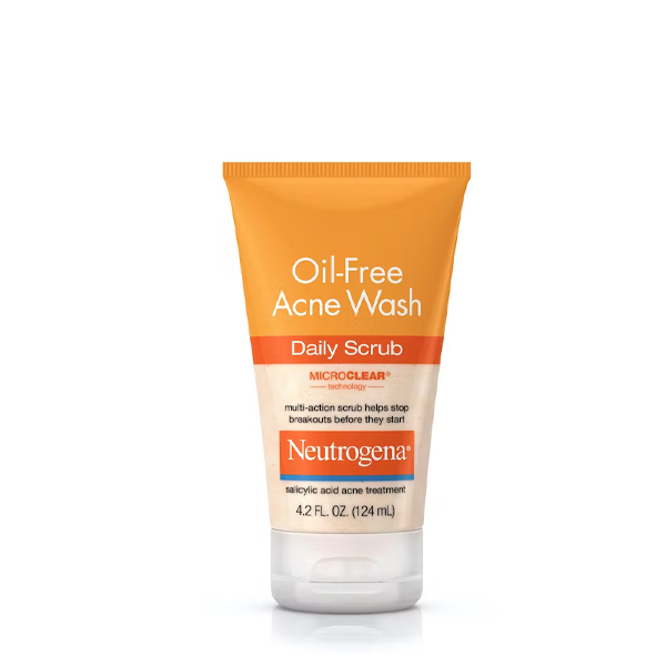 Neutrogena Oil-Free Acne Wash Daily Scrub 124ml