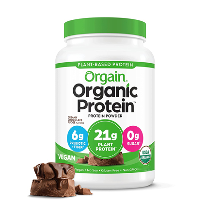 Orgain Organic Protein Powder Creamy Chocolate Fudge 1.22kg