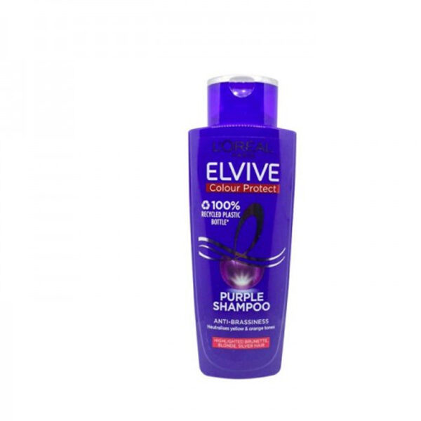 L'Oreal Elvive Colour Protection Anti Brassiness Purple Shampoo 200ml