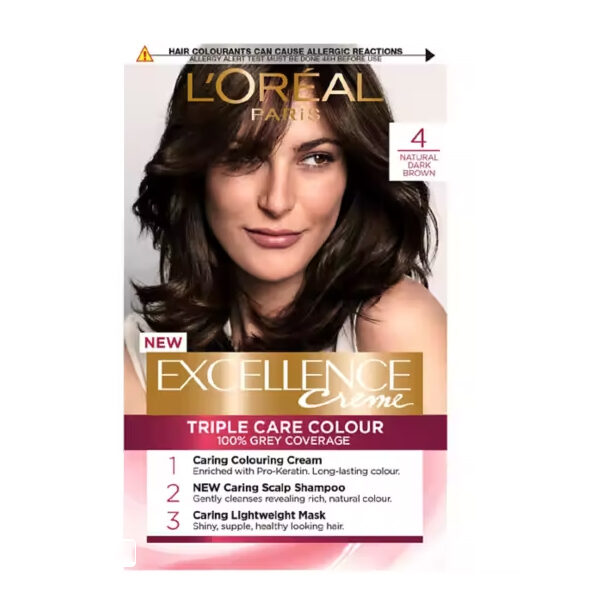 L'Oreal Excellence 4 Natural Dark Brown Hair Color