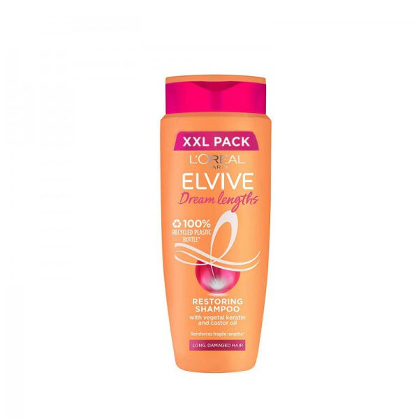 L'Oreal XXL Elvive Dream Lengths Restoring Shampoo 700ml